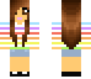 rainbow girl