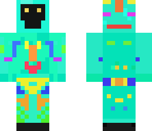 neon skull