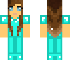 girl in diamond armour
