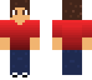 gradient red shirt