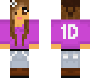one direction shirt girl