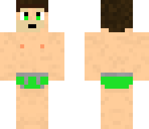 green undies with glasses