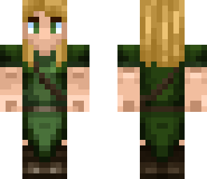 wood elf ranger girl