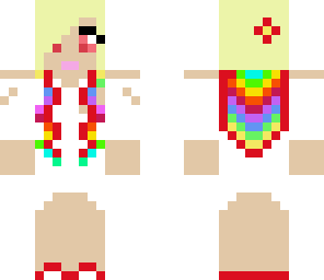 rainbow girl
