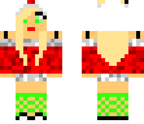 christmas panda girl