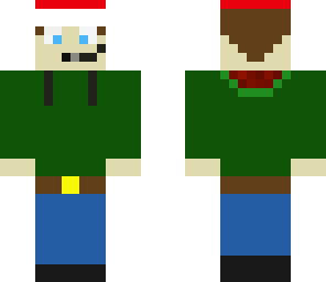 christmas minecraft player