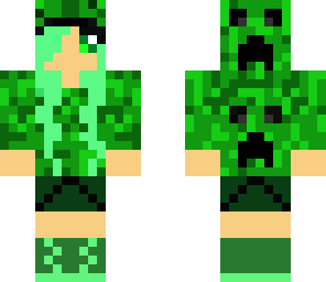 creeper girl hoodie