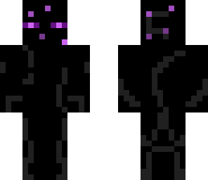 enderman with end particles