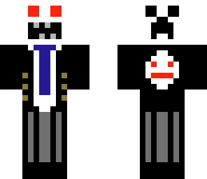 fix skelleton demon with suit