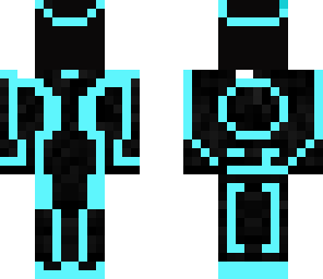 light blue tron