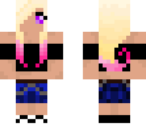 girl with purple eyes