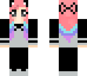ombre haired girl