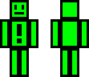 green robot