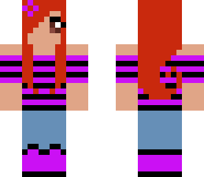 purple red head