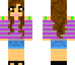 fixed purple n' grey girl 