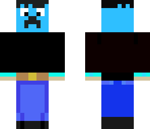 blue creeper person
