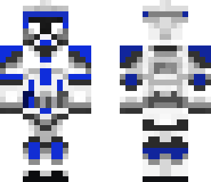 blue clone trooper