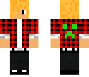 blond boy red