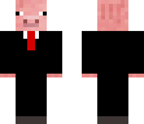 pig in a suit
