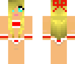 blonde santa