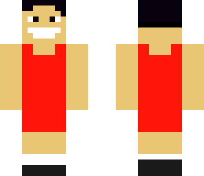 wrestler in red costume
