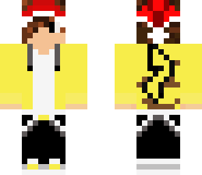 pikachu santa boy