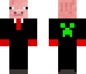 pig in a suit