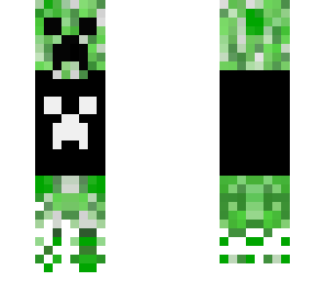 ghost creeper in a suit