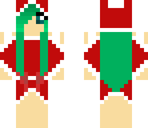 edited christmas girl