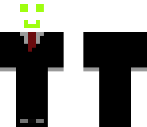 cube in a suit