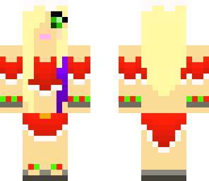 christmas lady skin 2