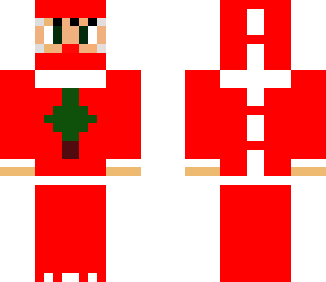 red christmas dino
