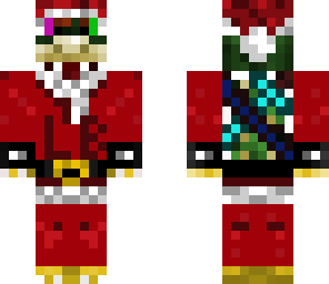 santa luigibowser with shell