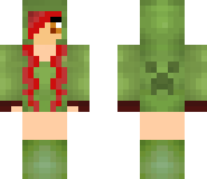 creeper girl red hair