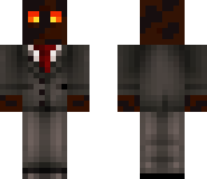 magma cube in a suit