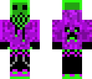 purple-green slime