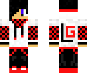 minecraft skin red boy