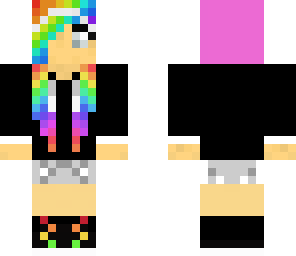 modified rainbow girl