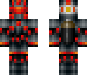 red mech soldier