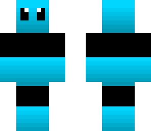 blue man