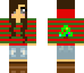 cute christmasy skin
