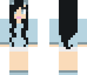 black hair