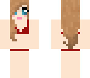 red bikini girl