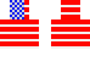 floating american flag