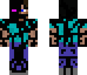 neon ender steve