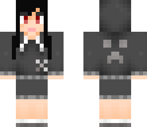 creeper hoodie girl