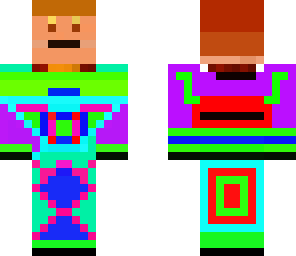 very colourful dude