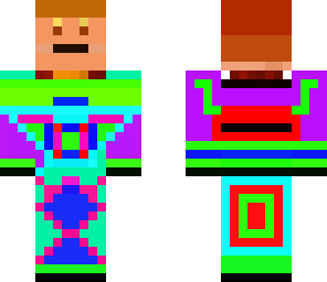 very colourful dude