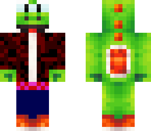 yoshi with clothes