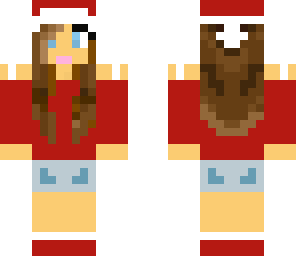 edited christmas girl